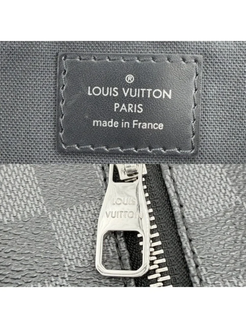 Louis Vuitton Shoulder Bag Damier Graphite Mick PM Bag Crossbody Black Silver